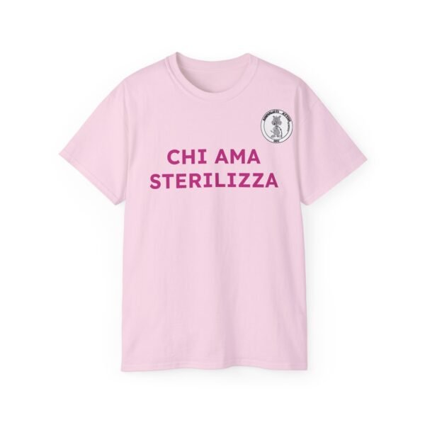T-Shirt CHI AMA STERILIZZA - Rosa